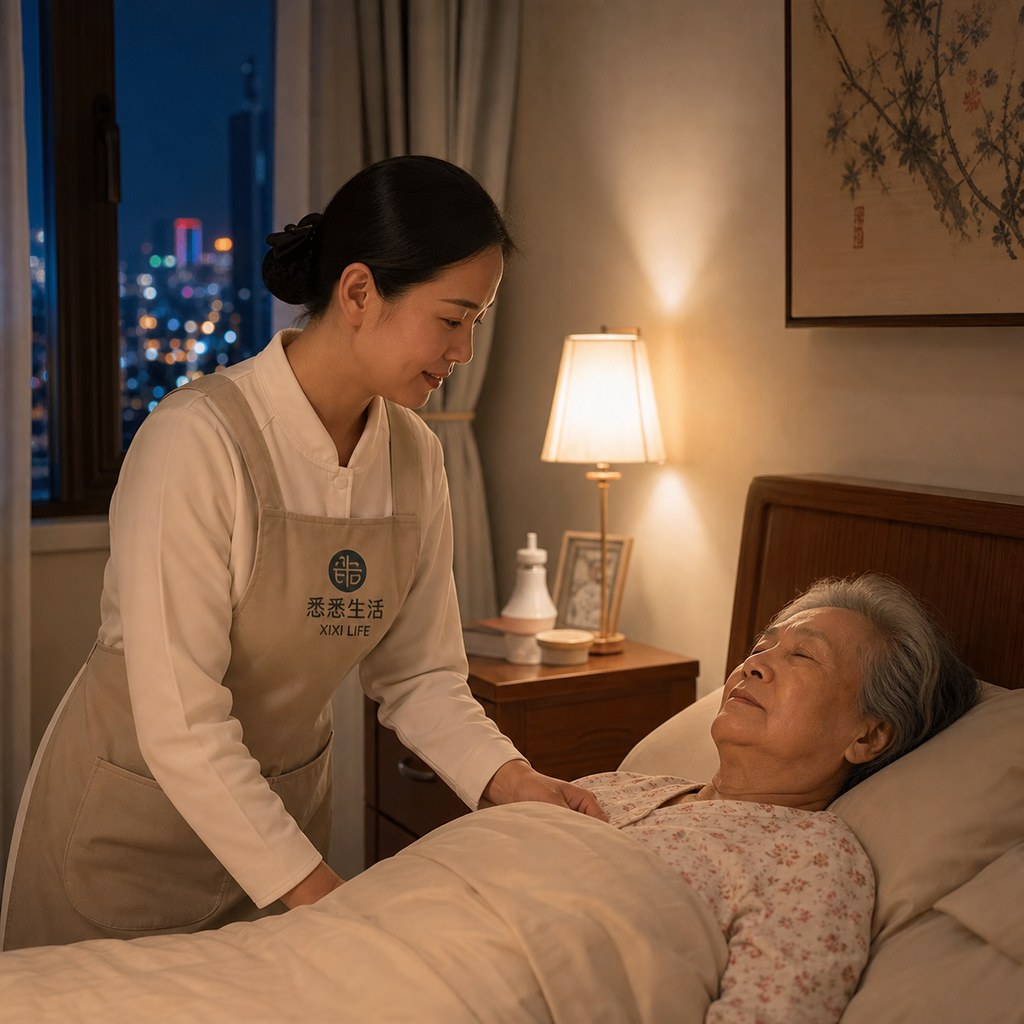成都夜间陪护服务怎么安排？老人夜间照料注意事项