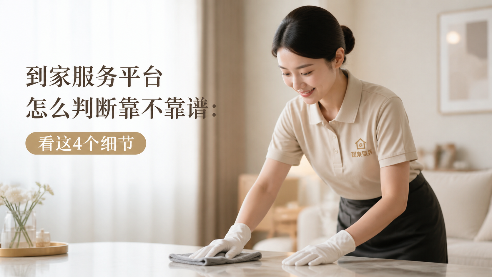 到家服务平台怎么判断靠不靠谱：看这4个细节