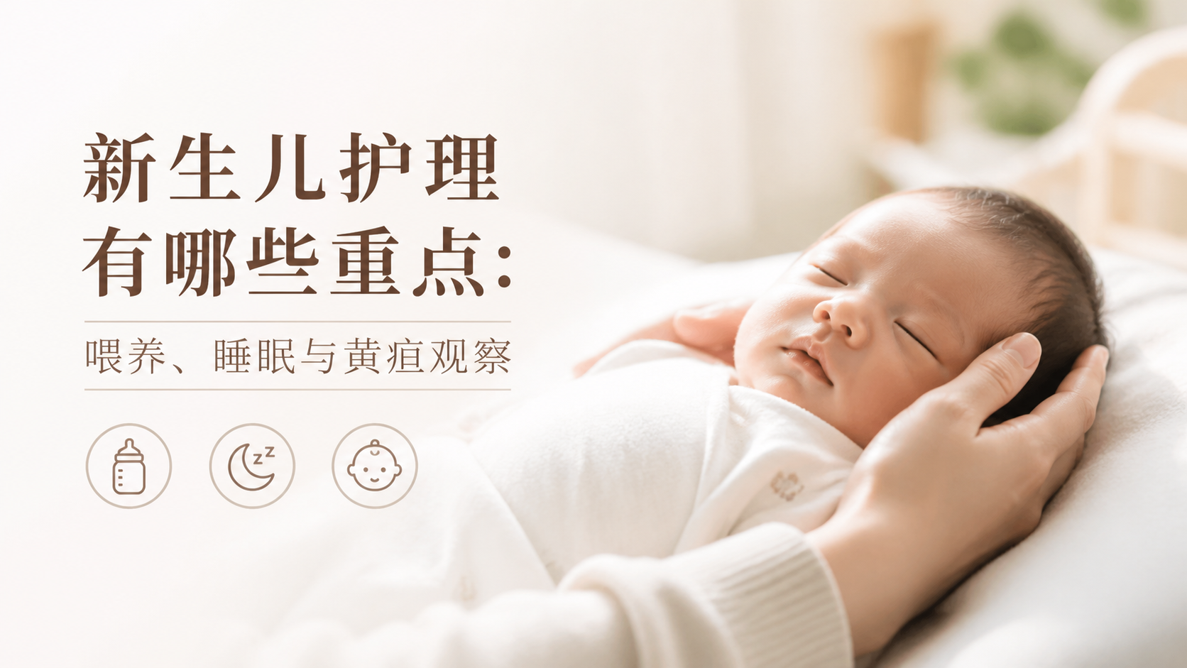 新生儿护理有哪些重点：喂养、睡眠与黄疸观察