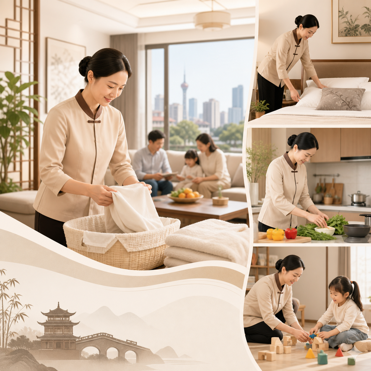成都找保姆服务现场实录：日常工作
