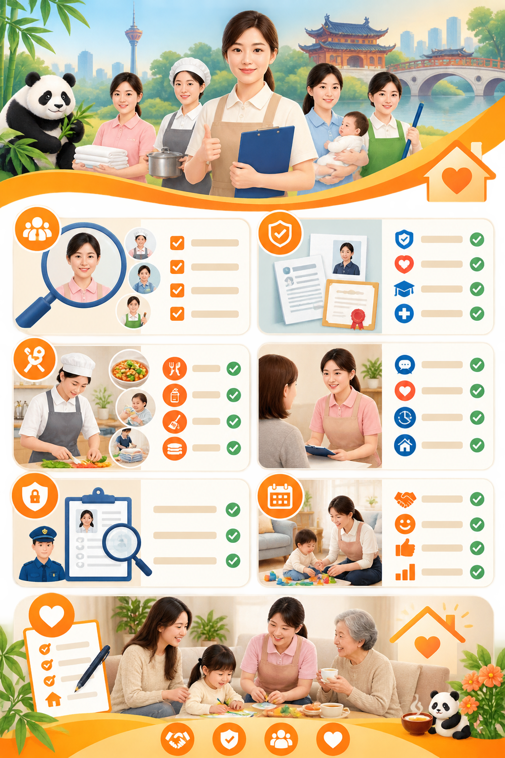 成都住家保姆专业团队筛选建议