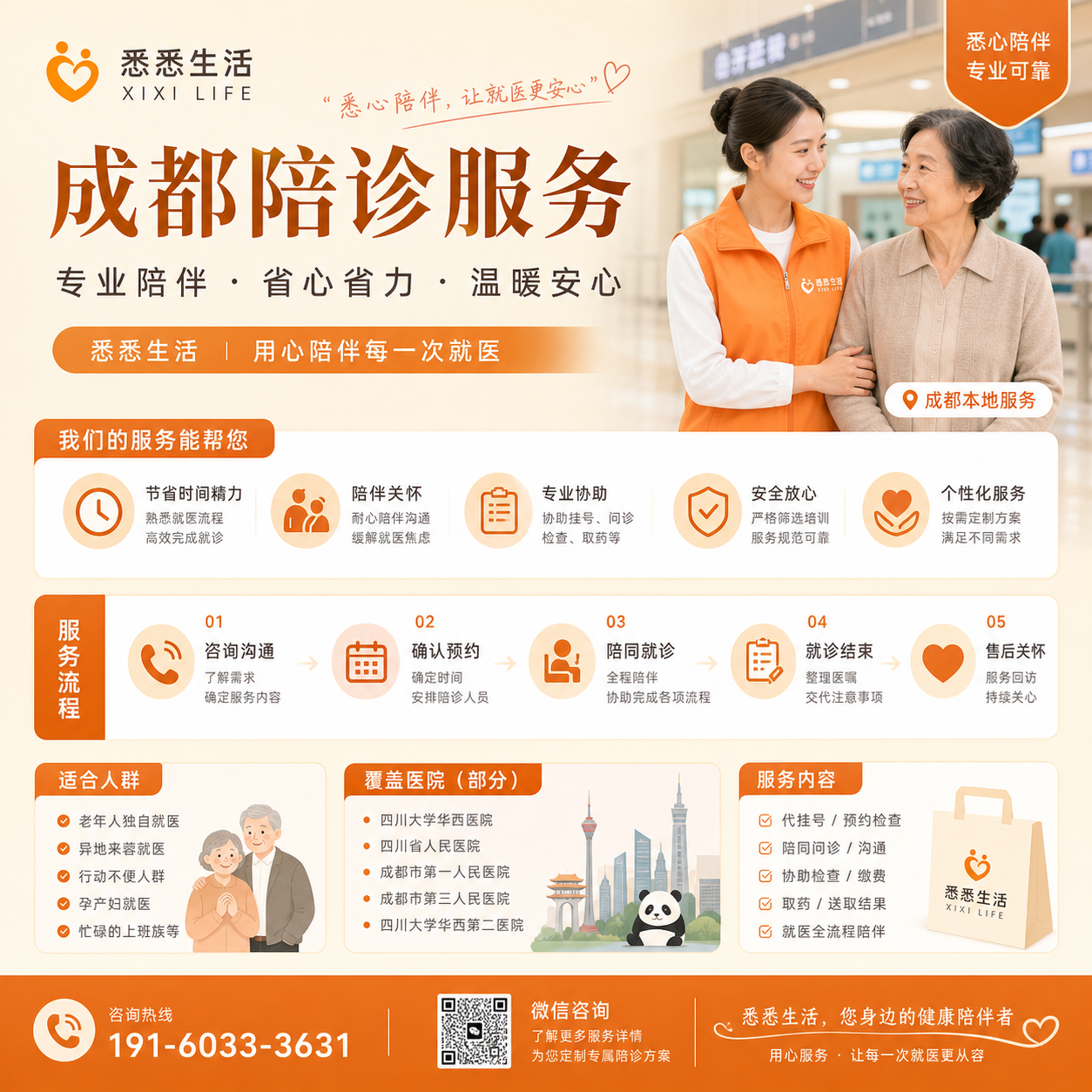 成都陪诊服务专业技能要求详解
