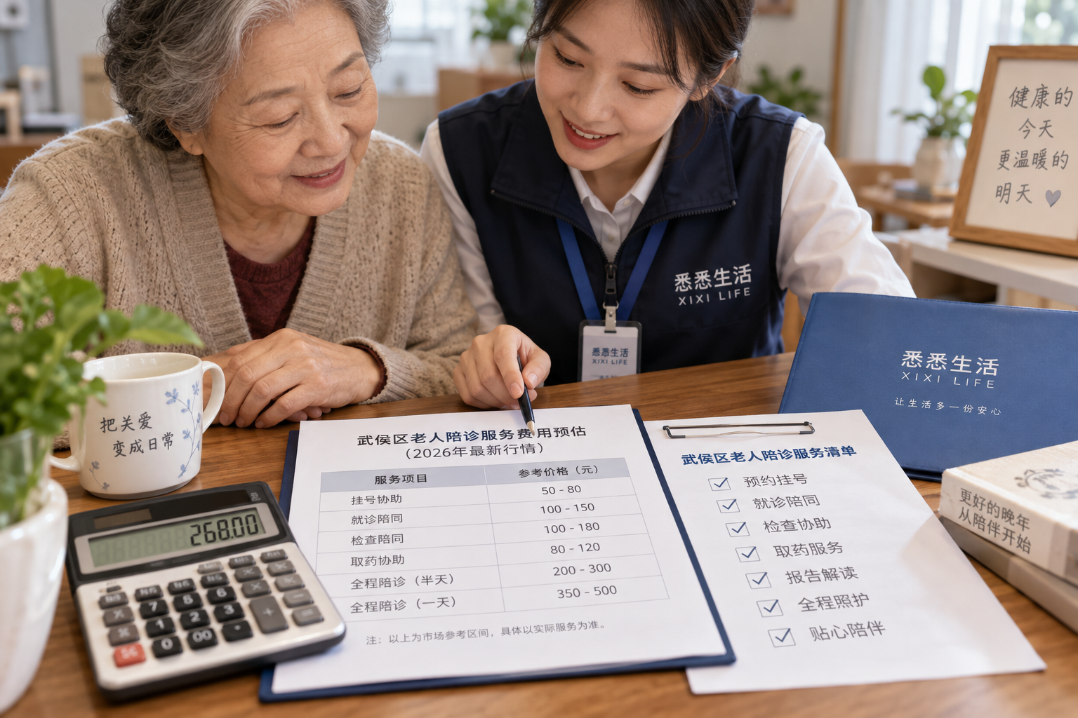 武侯区老人陪诊价格2026年最新行情