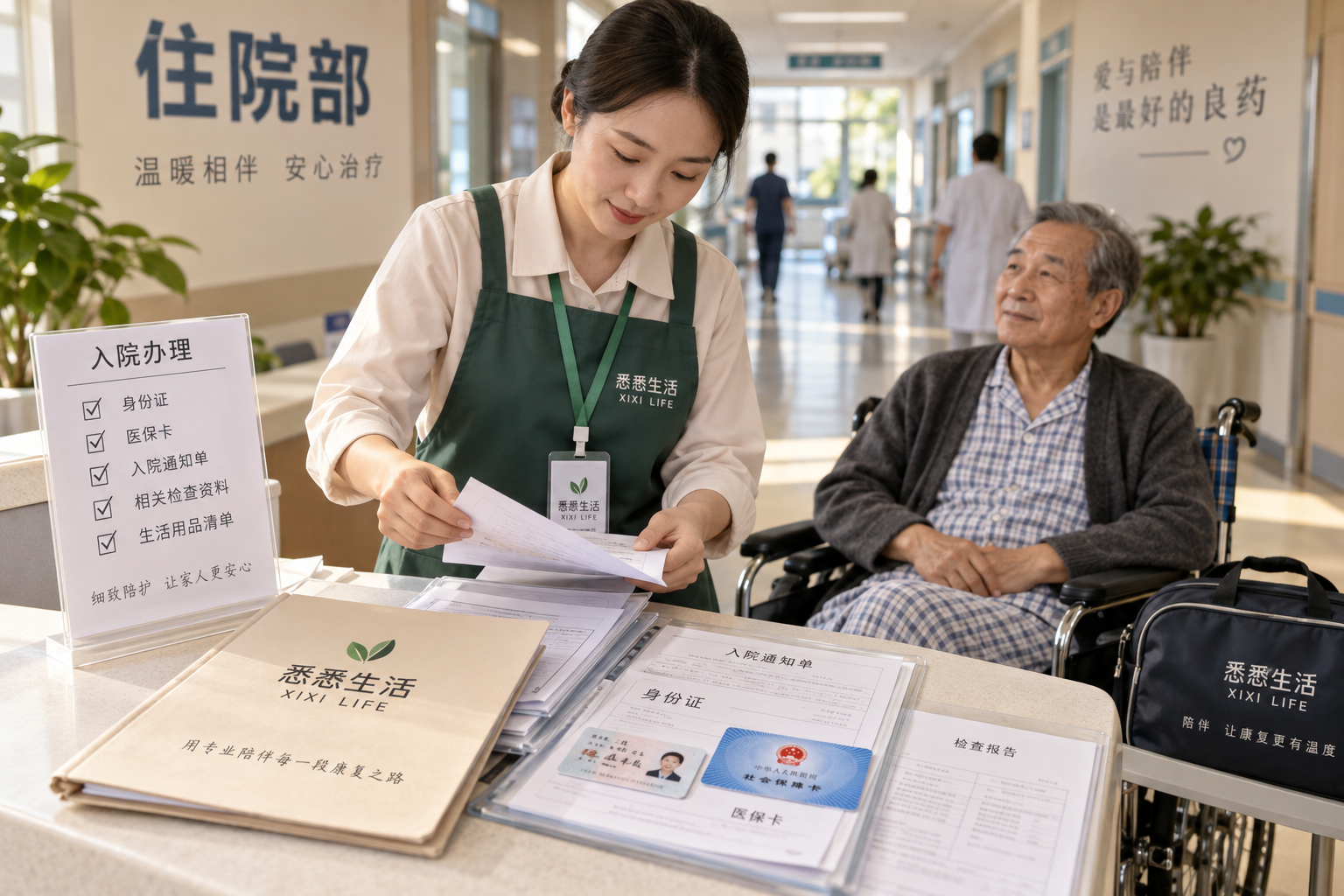 住院陪护流程指南：从入院准备到出院交接