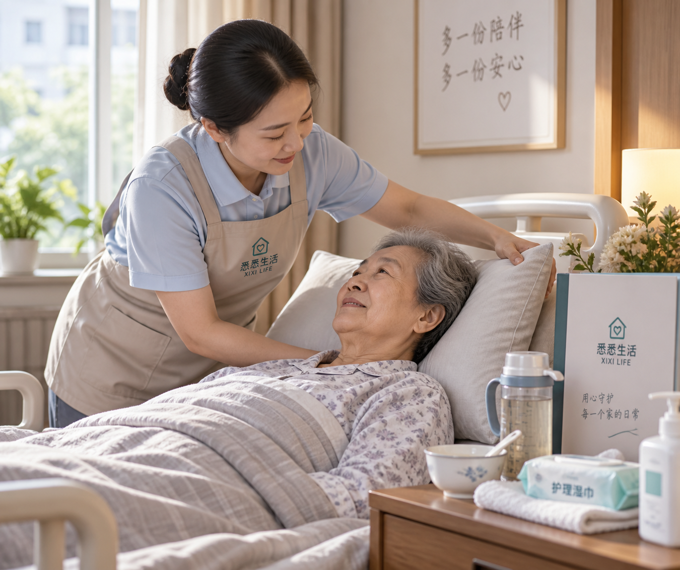 病人护理基础知识：翻身、喂食、观察与安全提醒