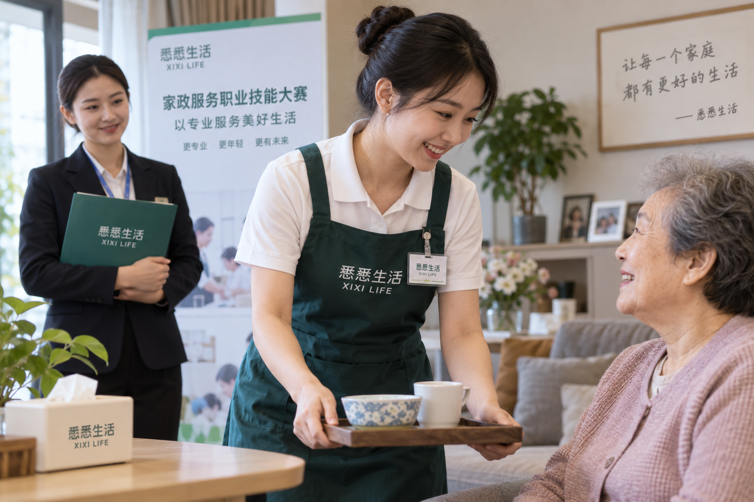 家政从业者更年轻更高学历：1.8万余人参赛释放职业化信号