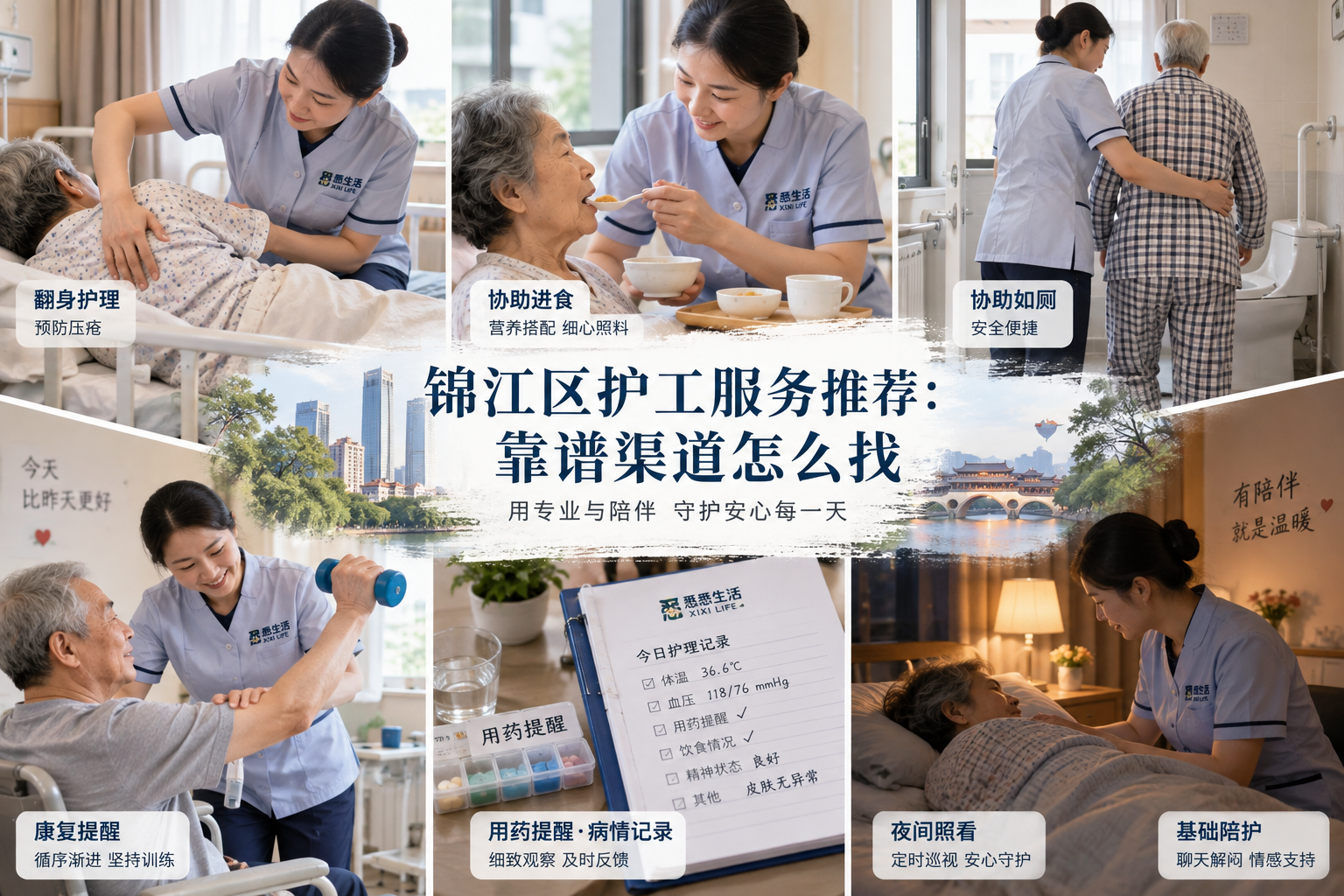 锦江区护工服务推荐：靠谱渠道怎么找