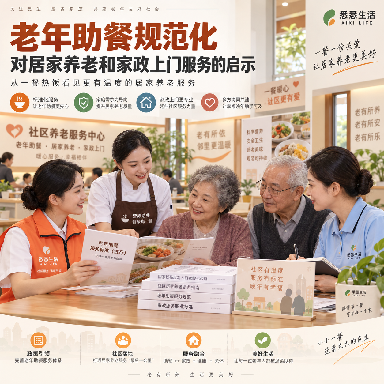 老年助餐走向规范化：家政服务进入社区养老场景要注意什么