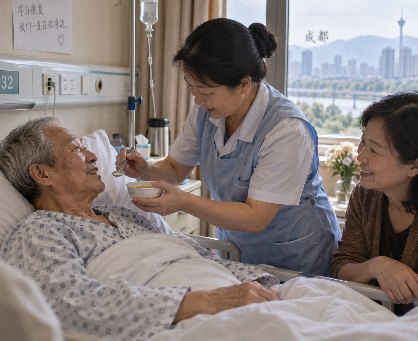 成都医院护工真实案例分享：用户经历
