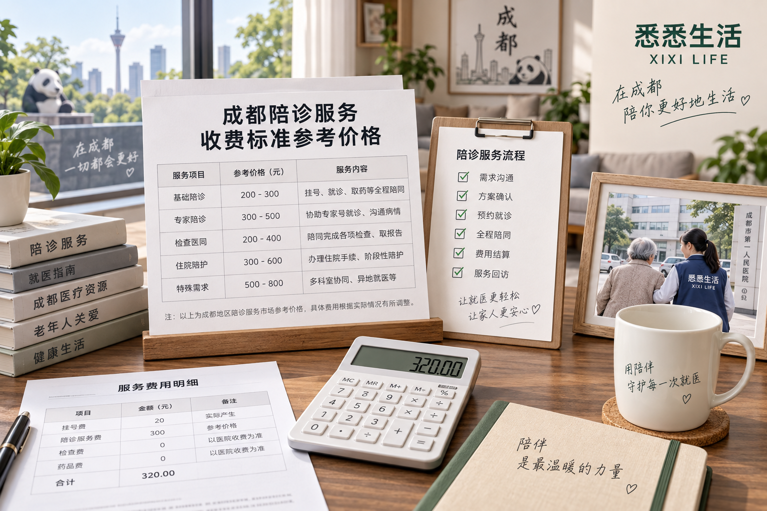 成都陪诊服务收费标准参考价格