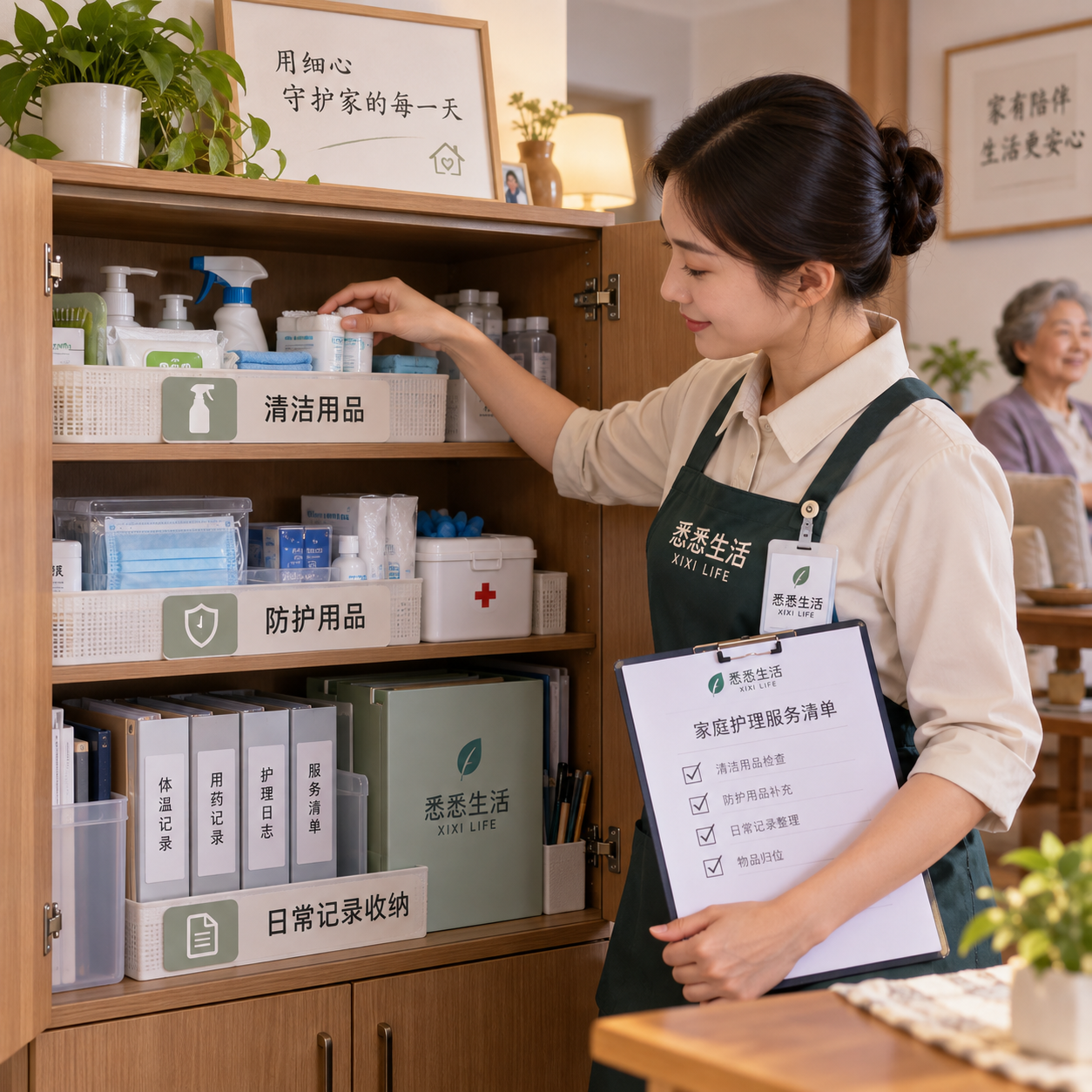 家庭护理用品怎么分类：清洁、防护与日常记录收纳