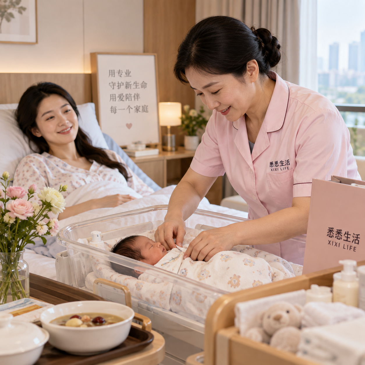成都金牌月嫂服务现场实录：日常工作