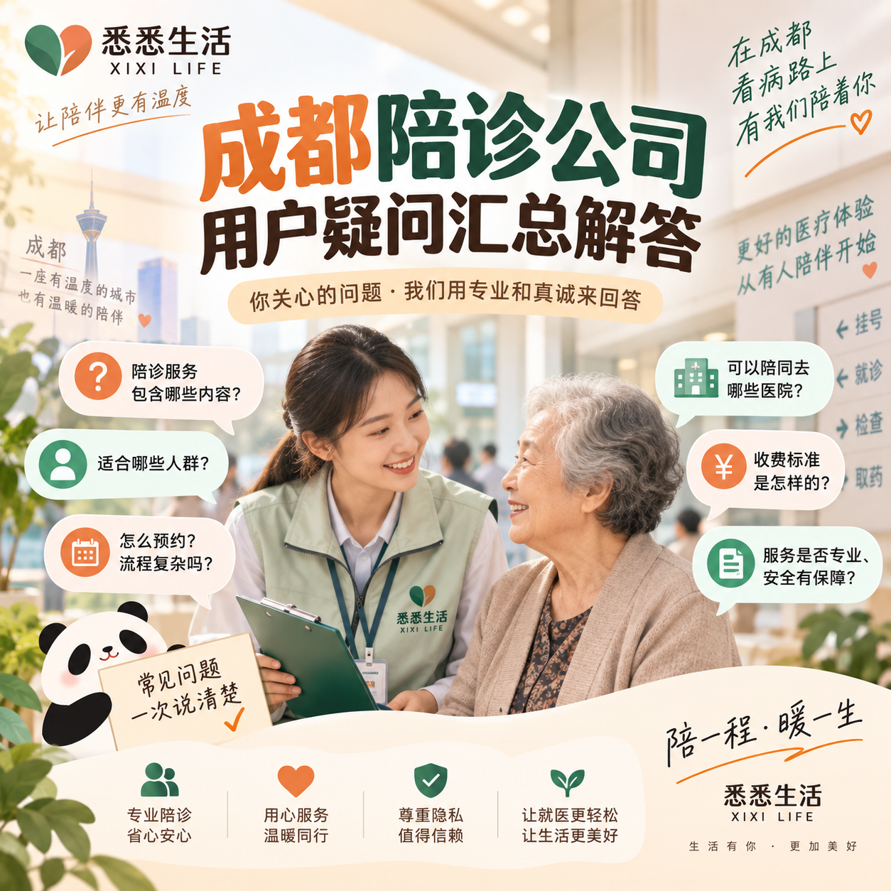 成都陪诊公司用户疑问汇总解答