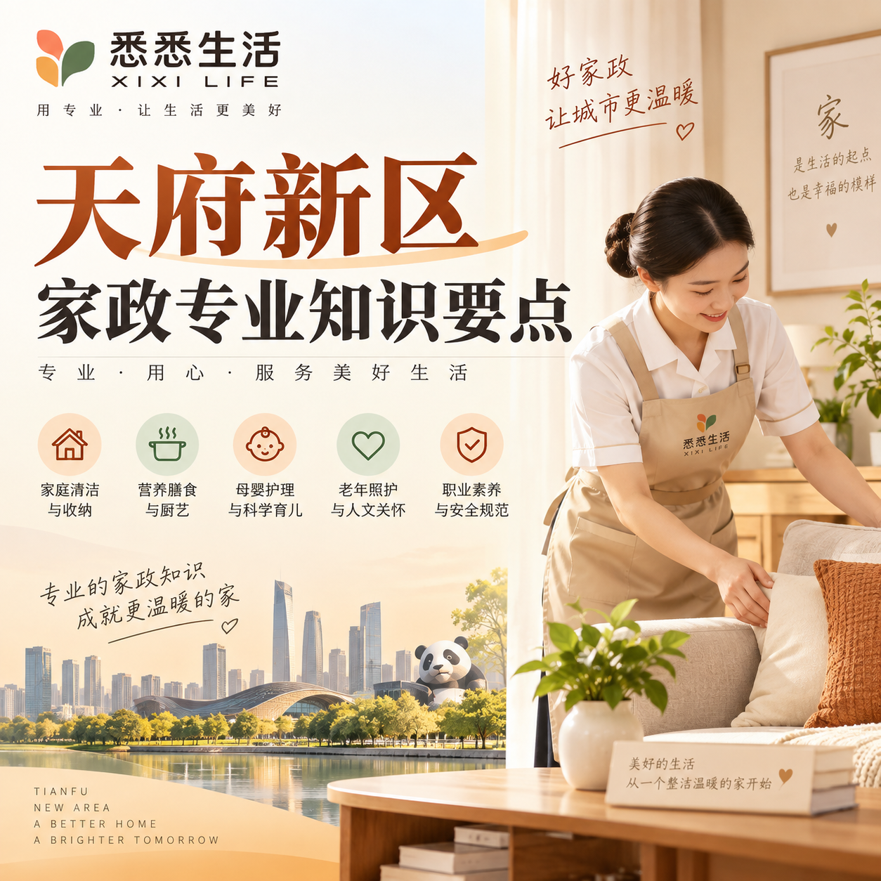天府新区家政专业知识要点