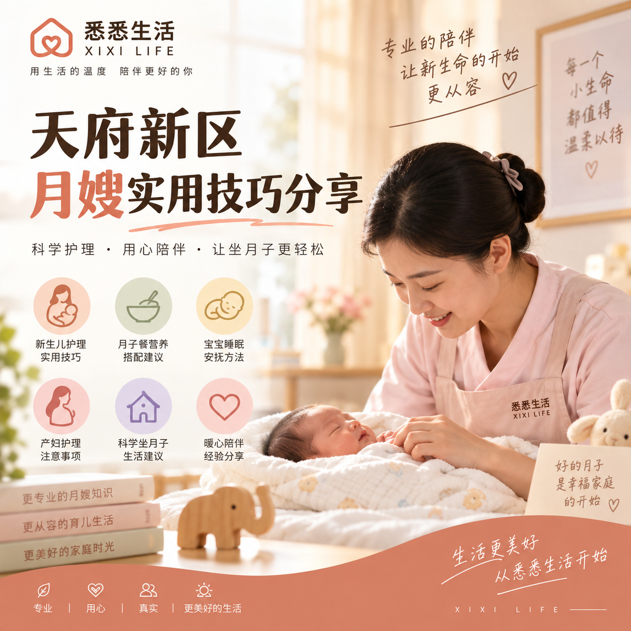 天府新区月嫂实用技巧分享