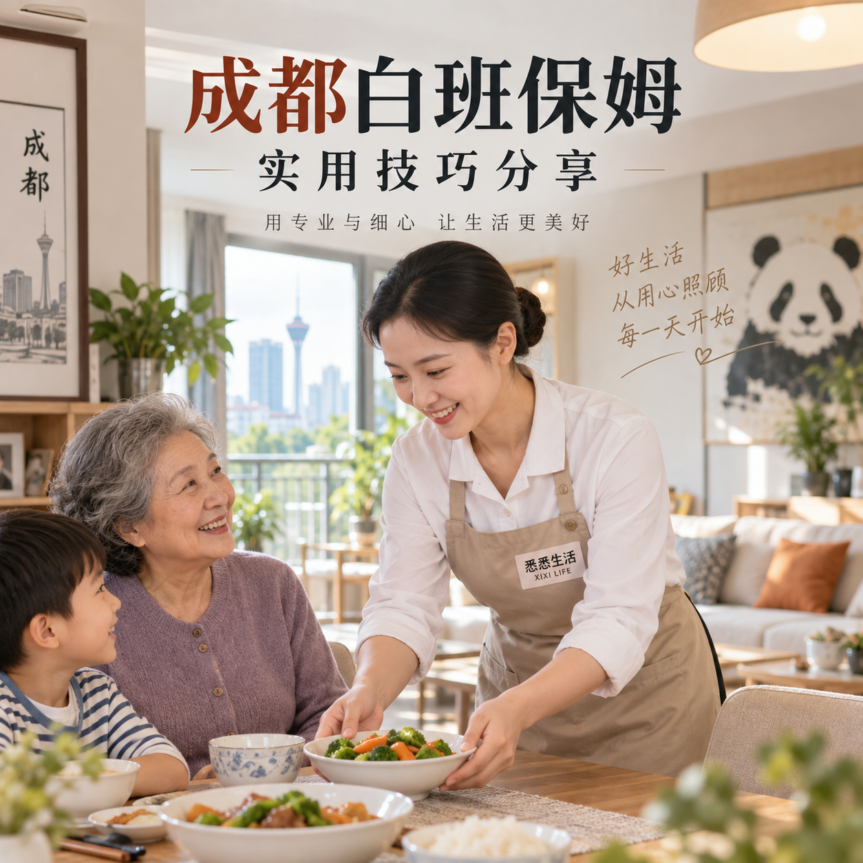 成都白班保姆实用技巧分享