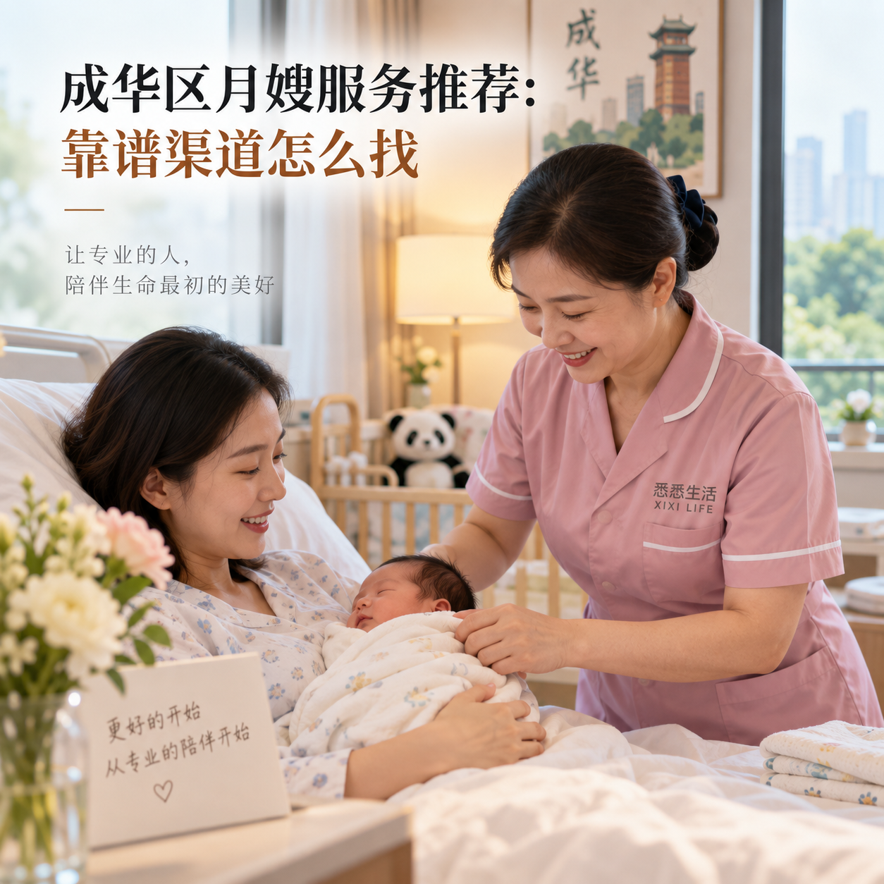 成华区月嫂服务推荐：靠谱渠道怎么找