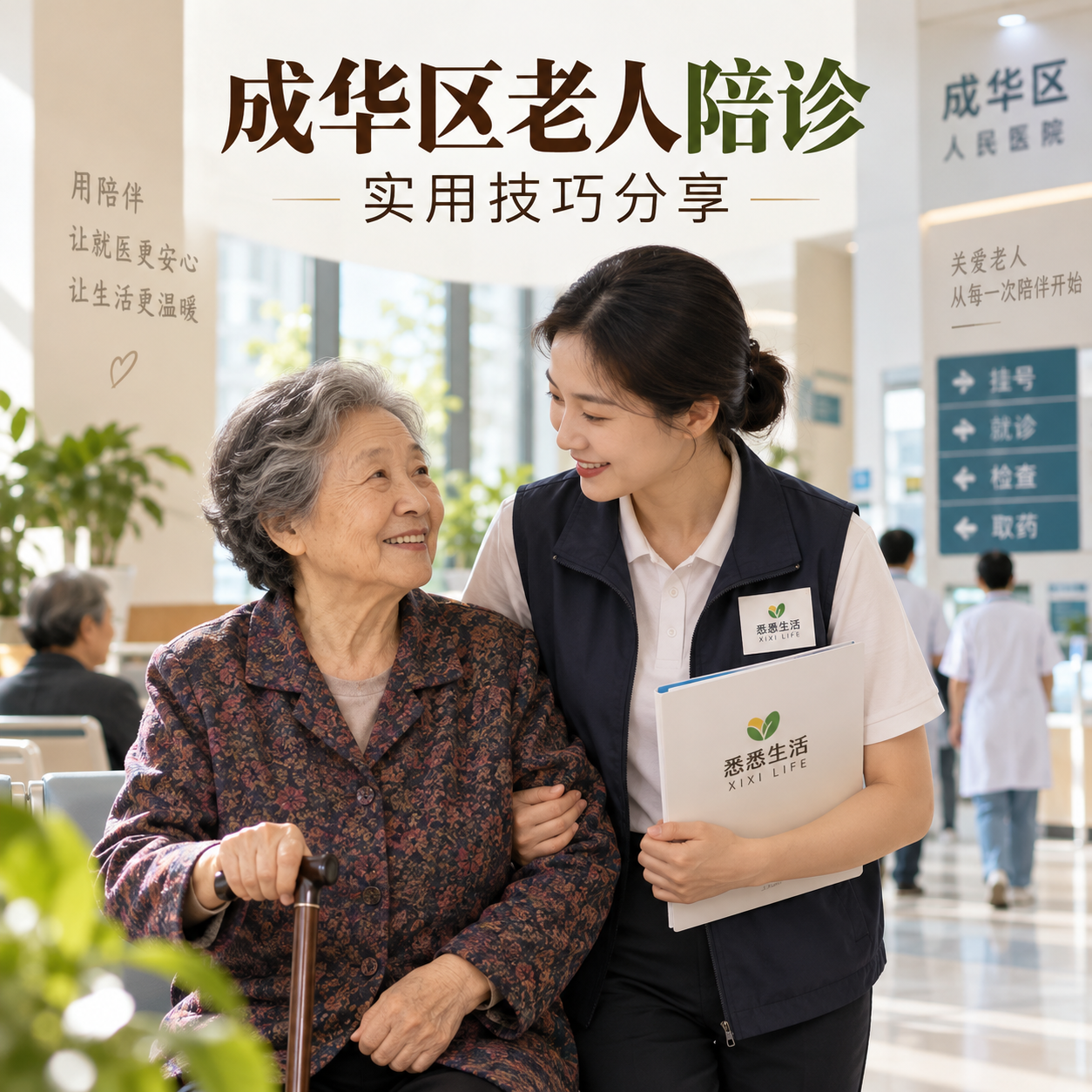 成华区老人陪诊实用技巧分享