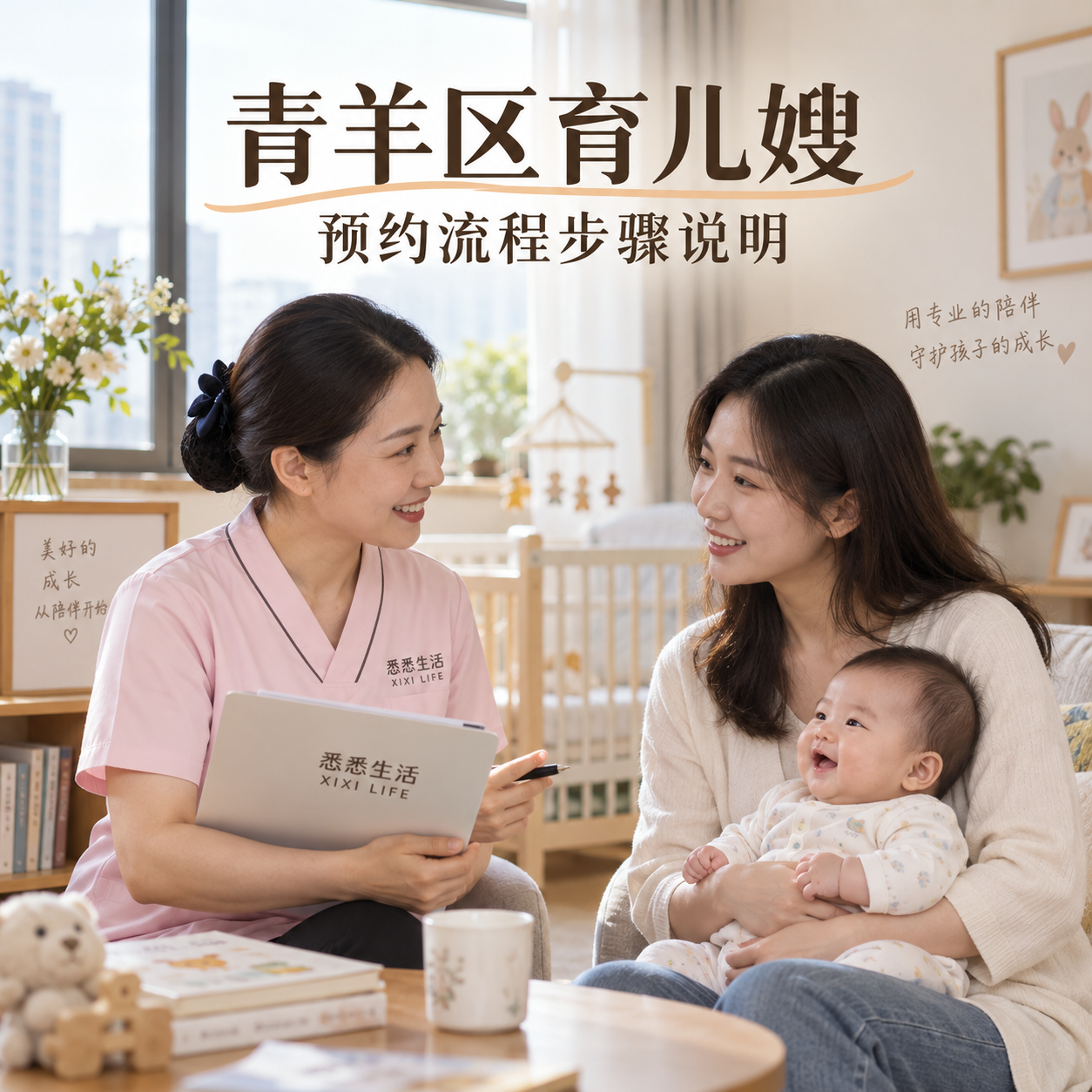 青羊区育儿嫂预约流程步骤说明
