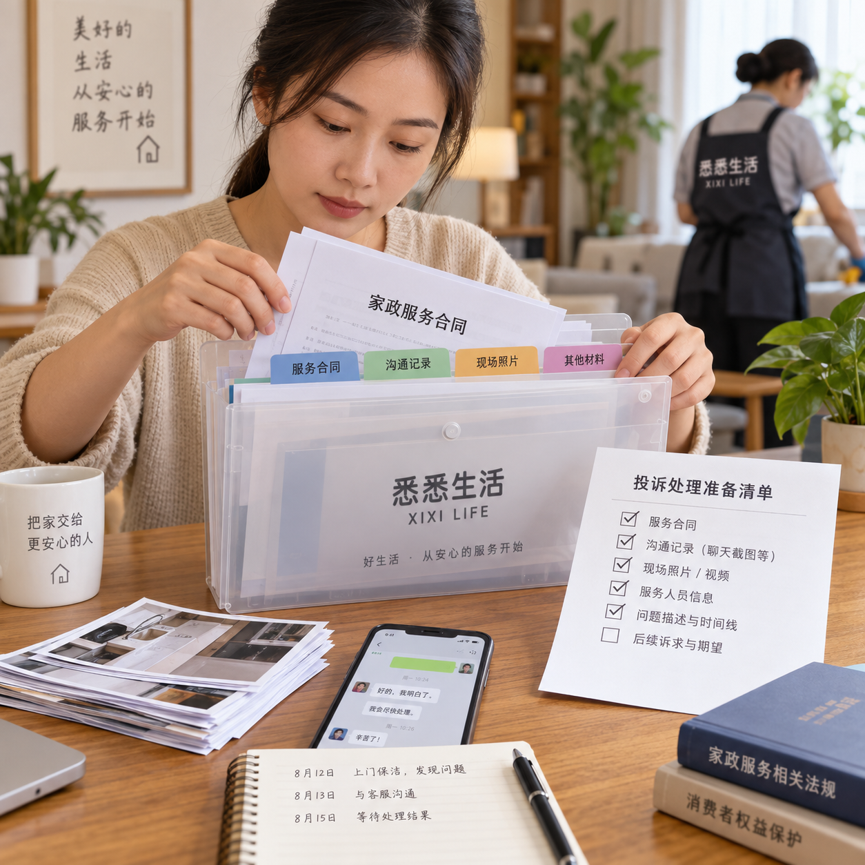 家政服务投诉怎么处理：证据、协商与后续安排