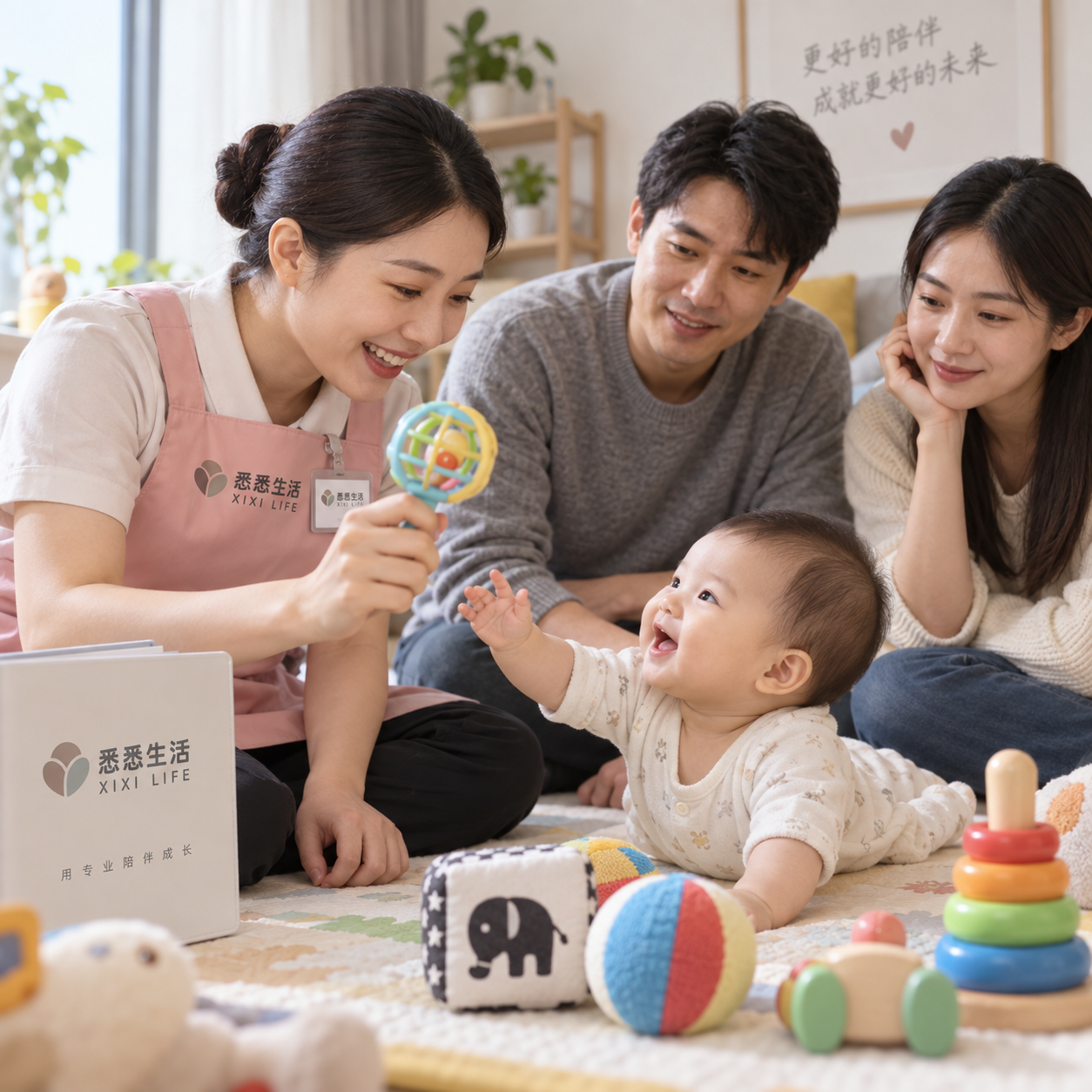 育婴师早教服务怎么看：互动目标与家庭配合