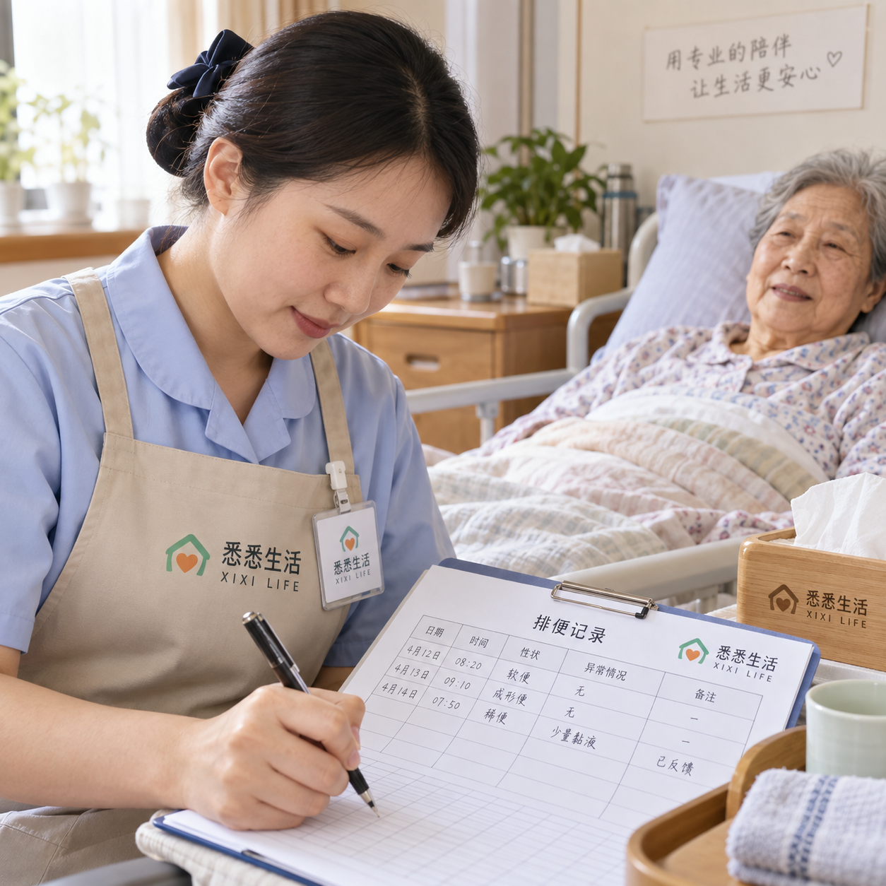 病人护理排便记录怎么做：时间、性状与异常反馈