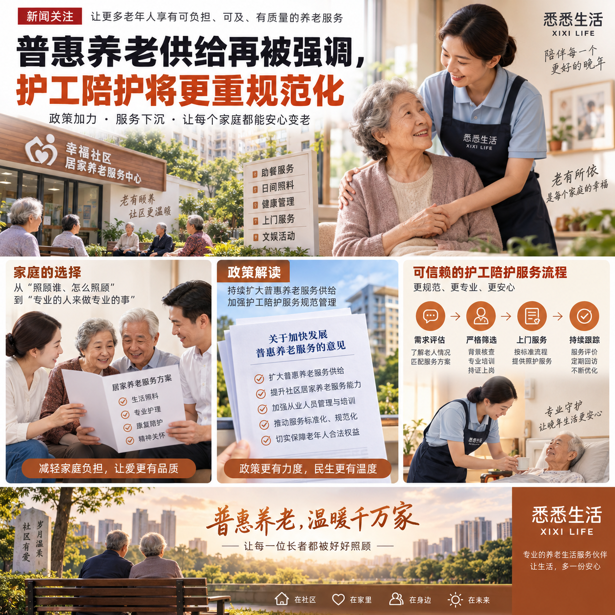 普惠养老供给再被强调，护工陪护将更重规范化