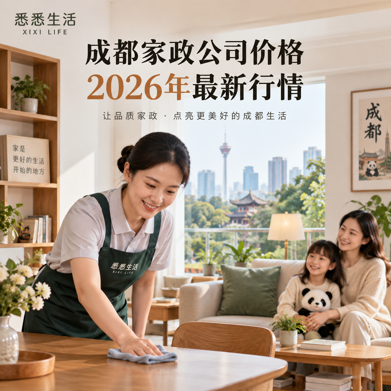 成都家政公司价格2026年最新行情