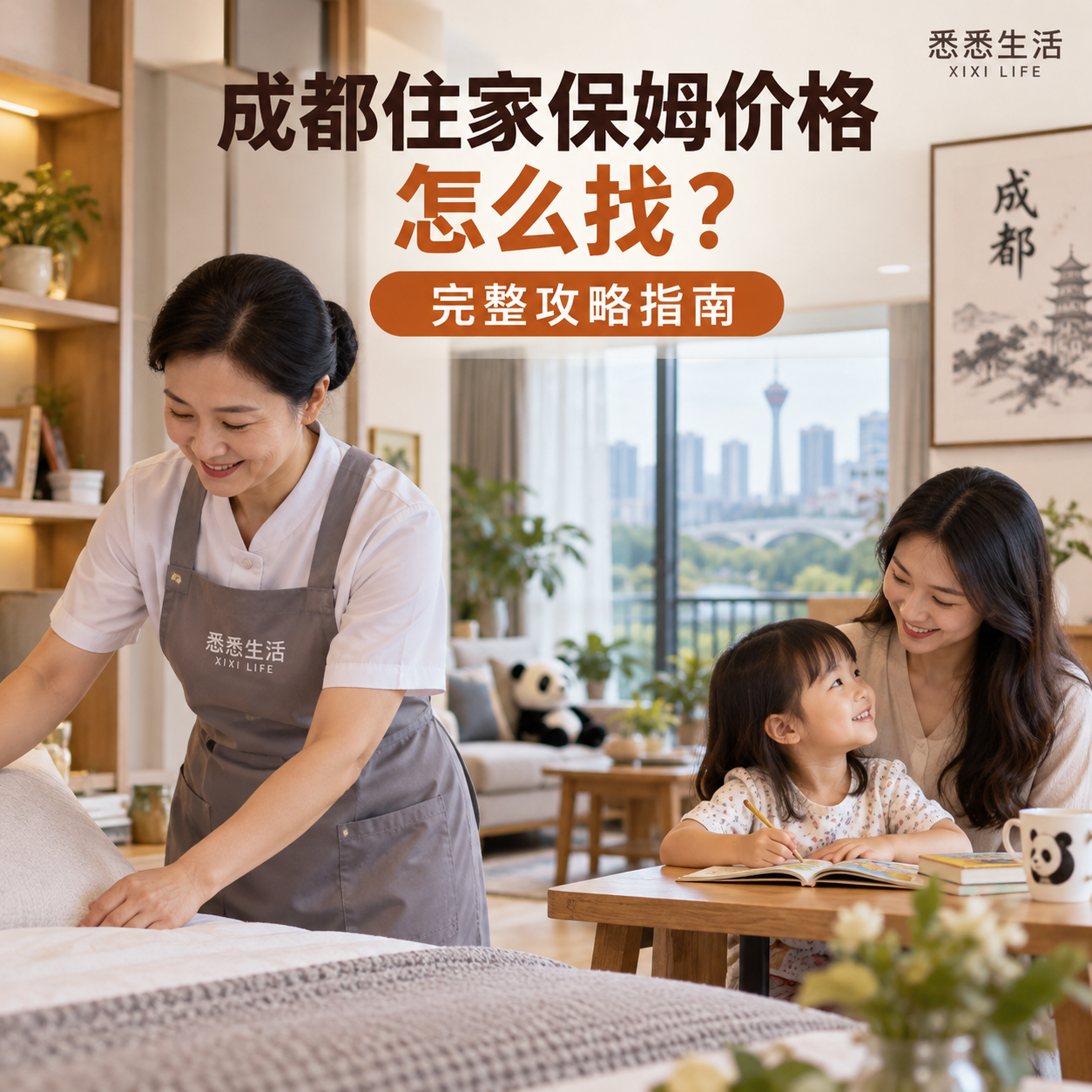 成都住家保姆价格怎么找？完整攻略指南