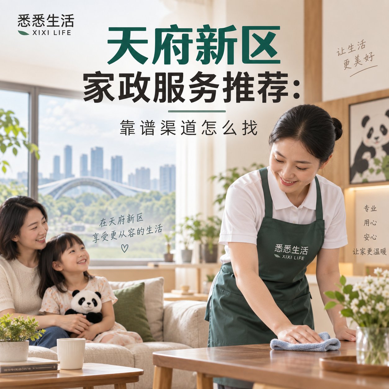 天府新区家政服务推荐：靠谱渠道怎么找