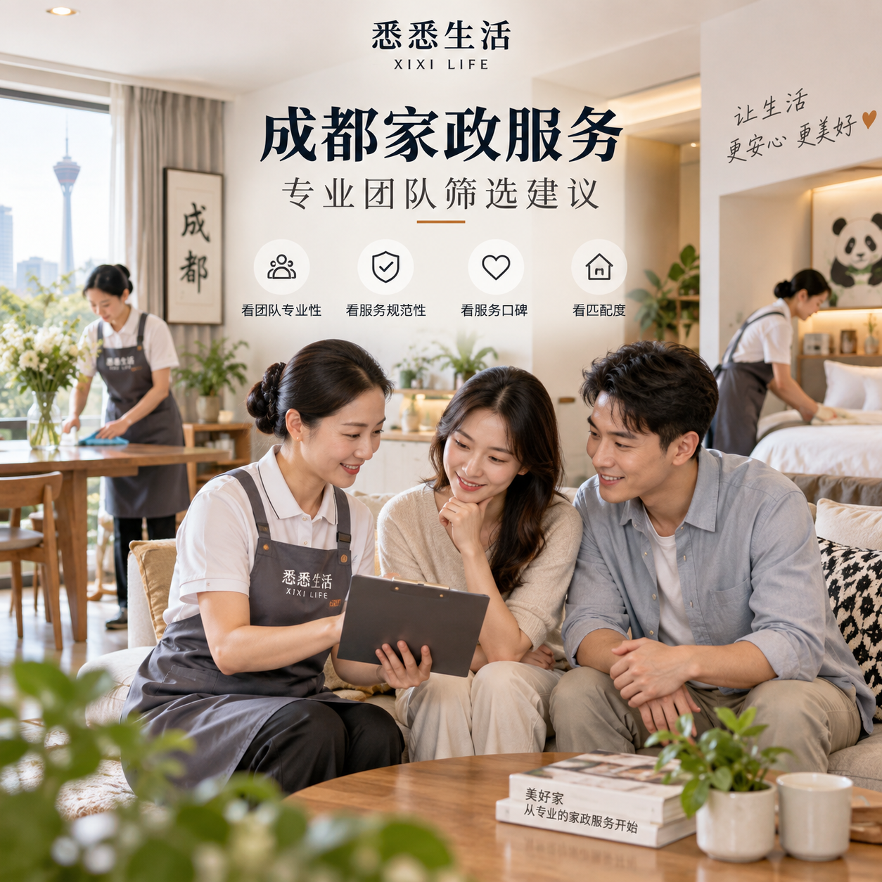 成都家政服务专业团队筛选建议