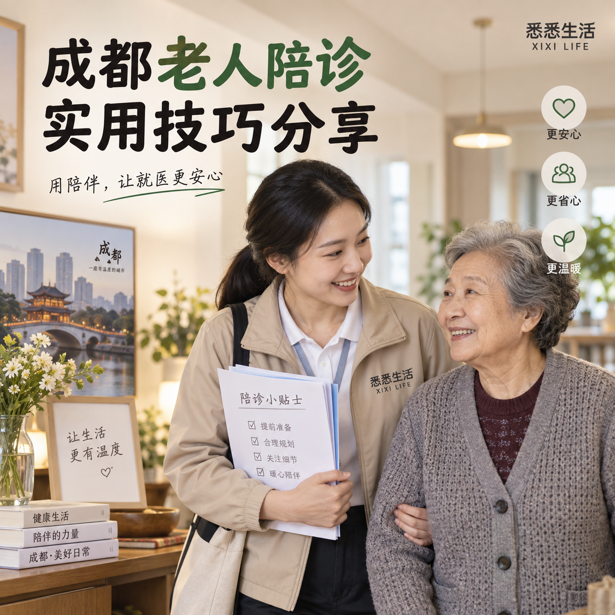 成都老人陪诊实用技巧分享