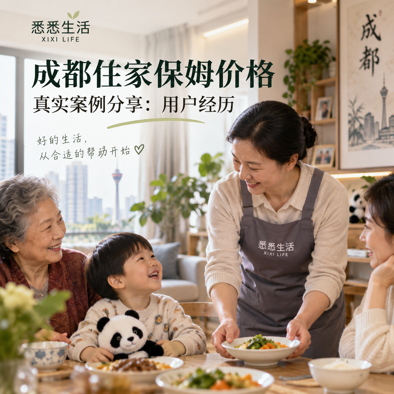 成都住家保姆价格真实案例分享：用户经历