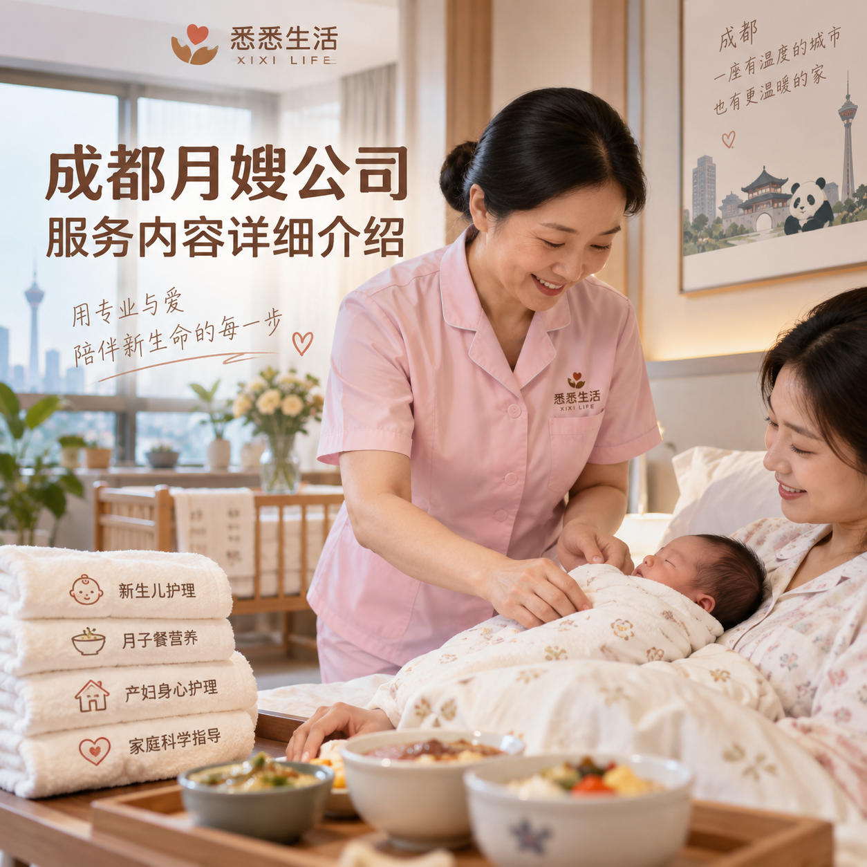 成都月嫂公司服务内容详细介绍