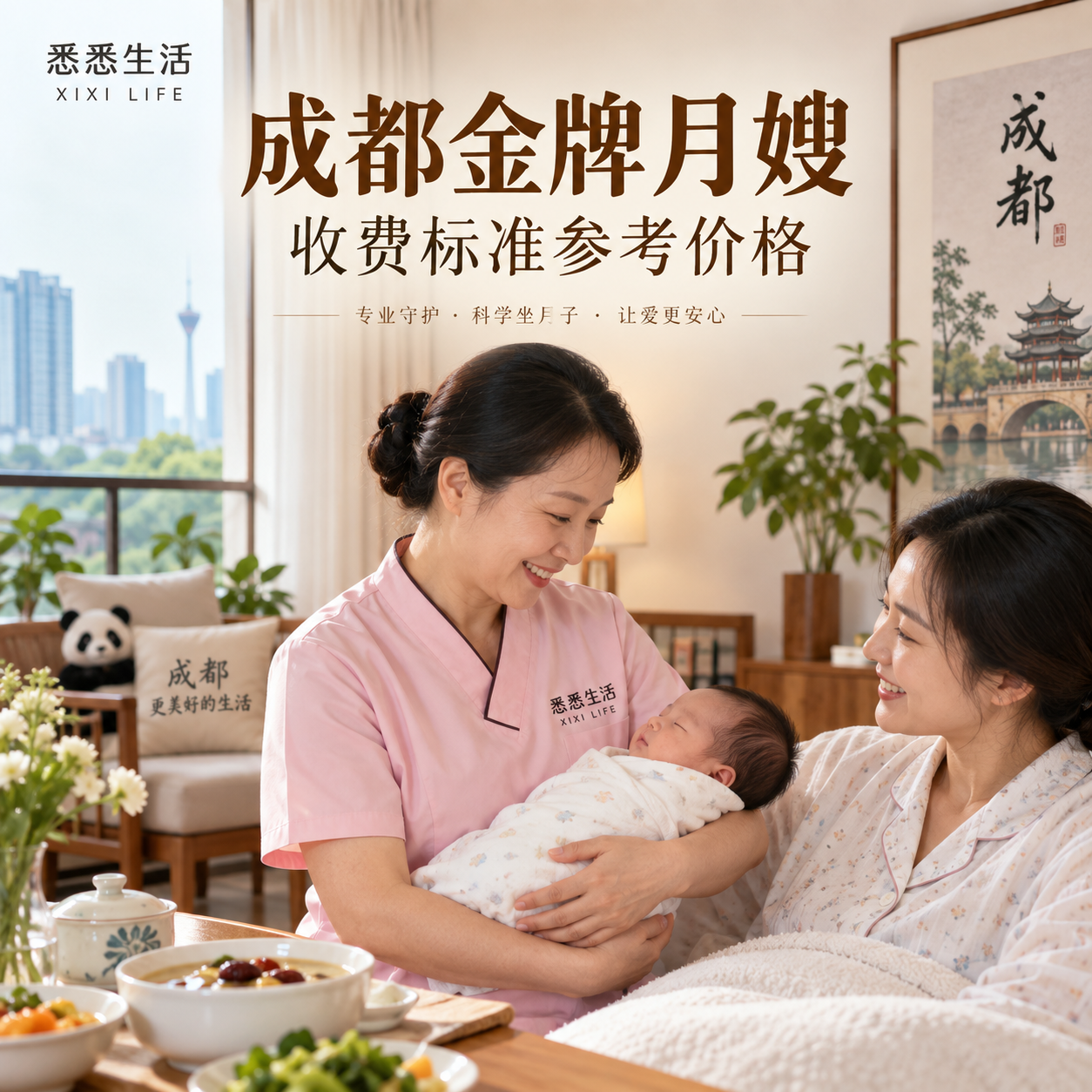成都金牌月嫂收费标准参考价格