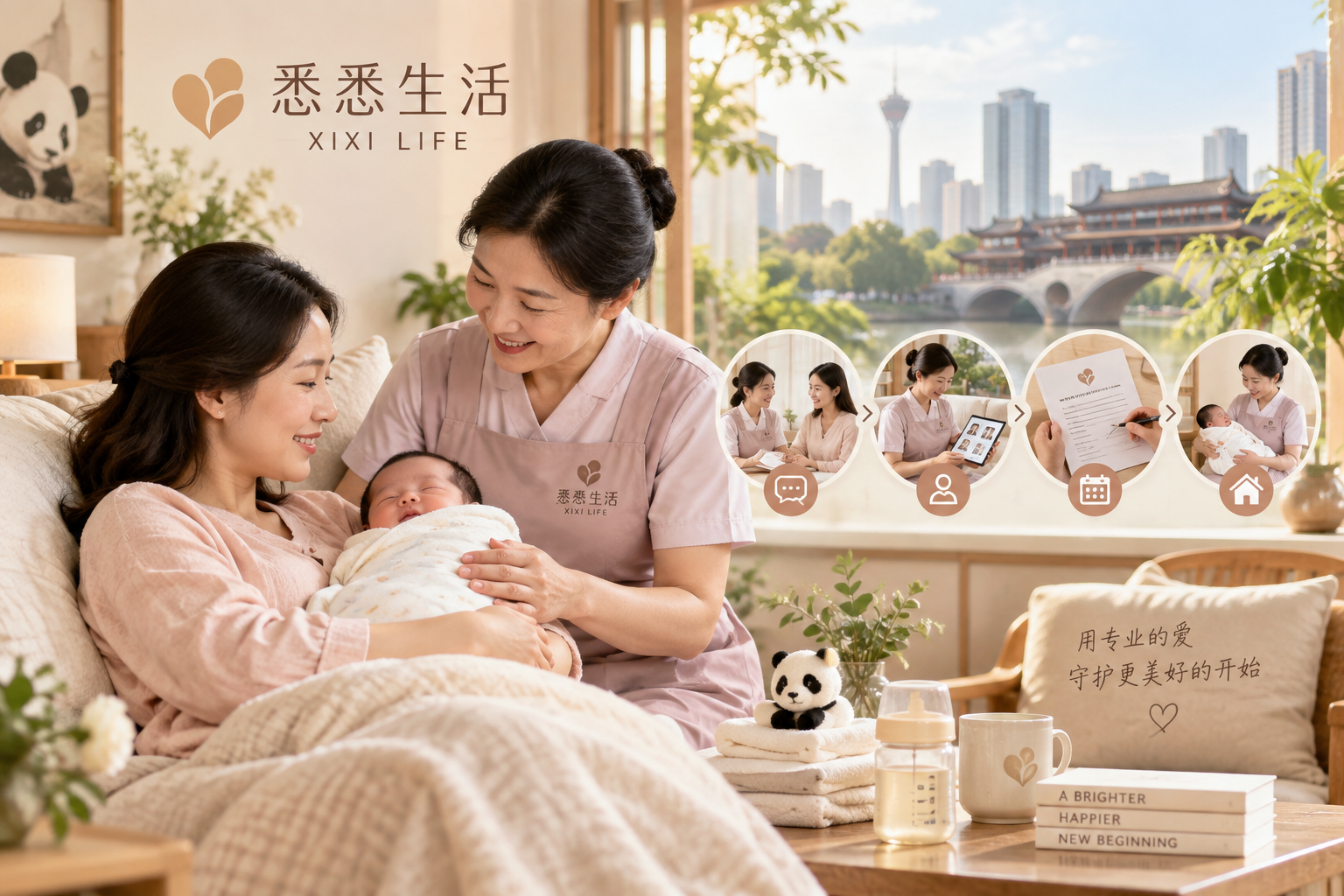 成都月嫂价格预约流程步骤说明