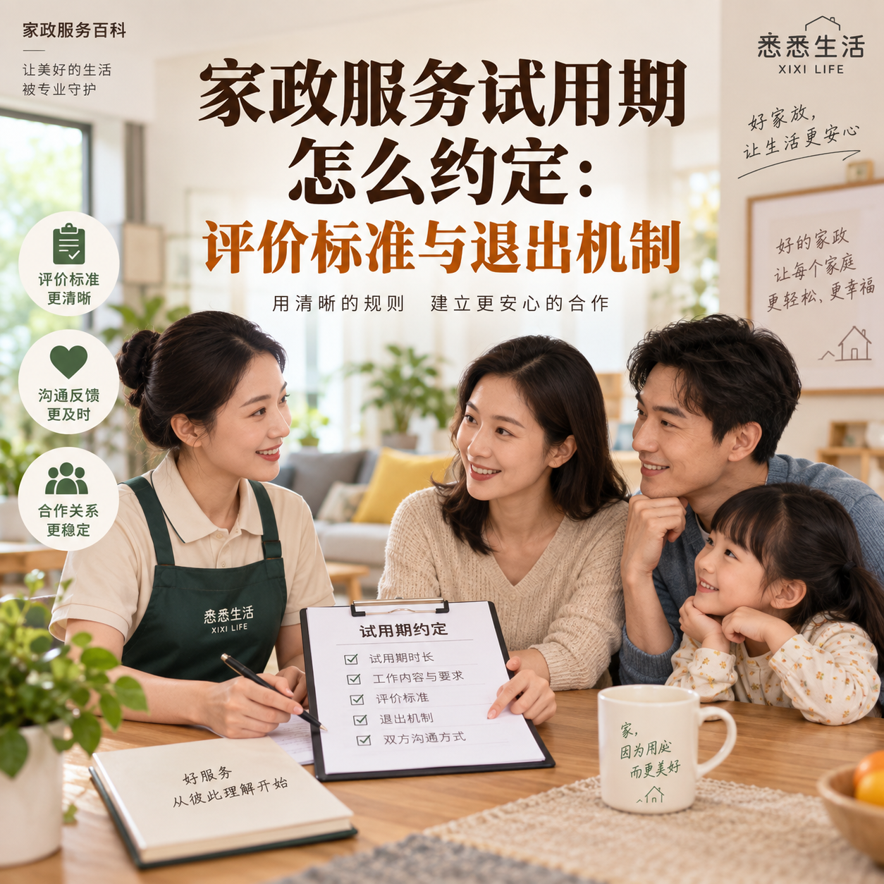 家政服务试用期怎么约定：评价标准与退出机制
