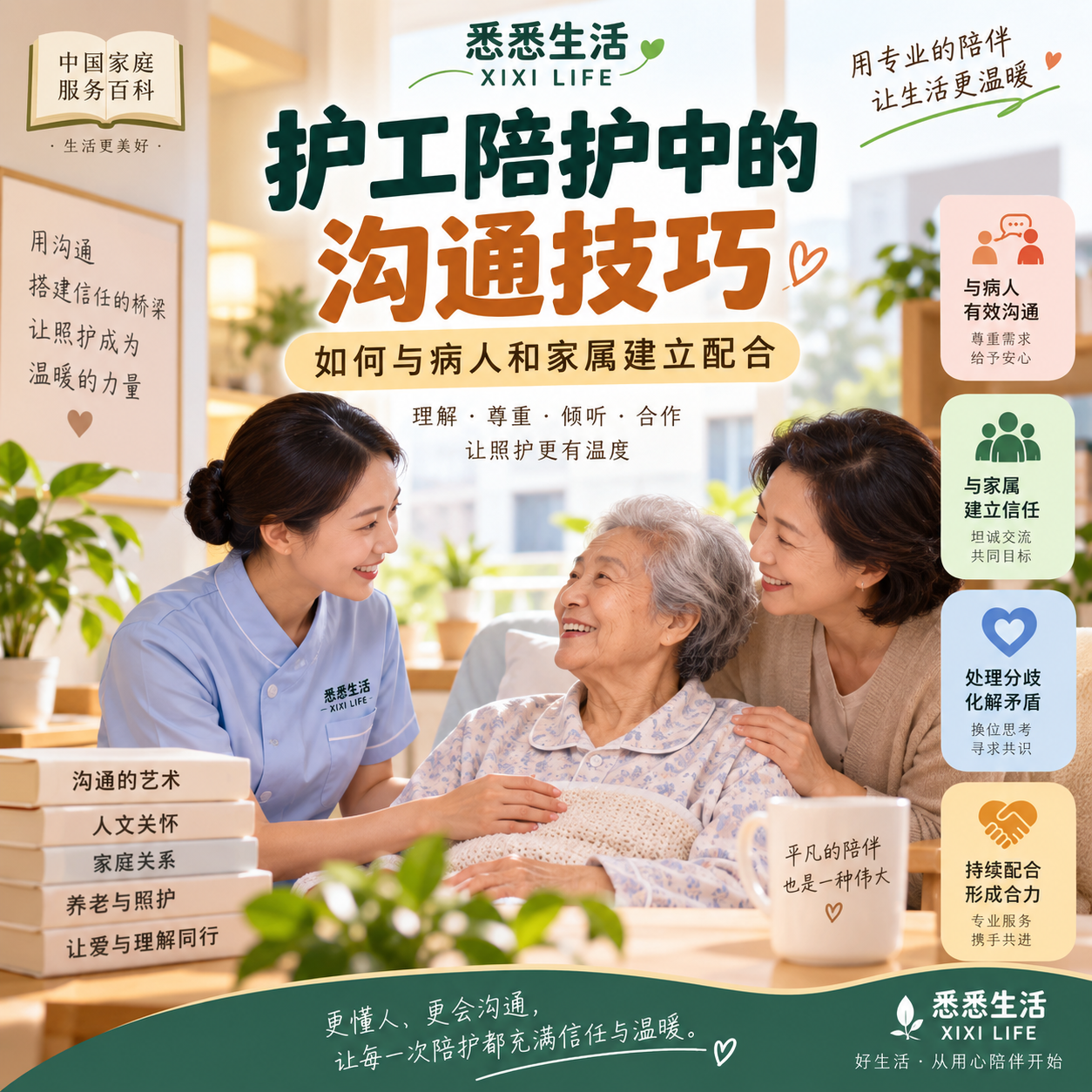 护工陪护中的沟通技巧：如何与病人和家属建立配合
