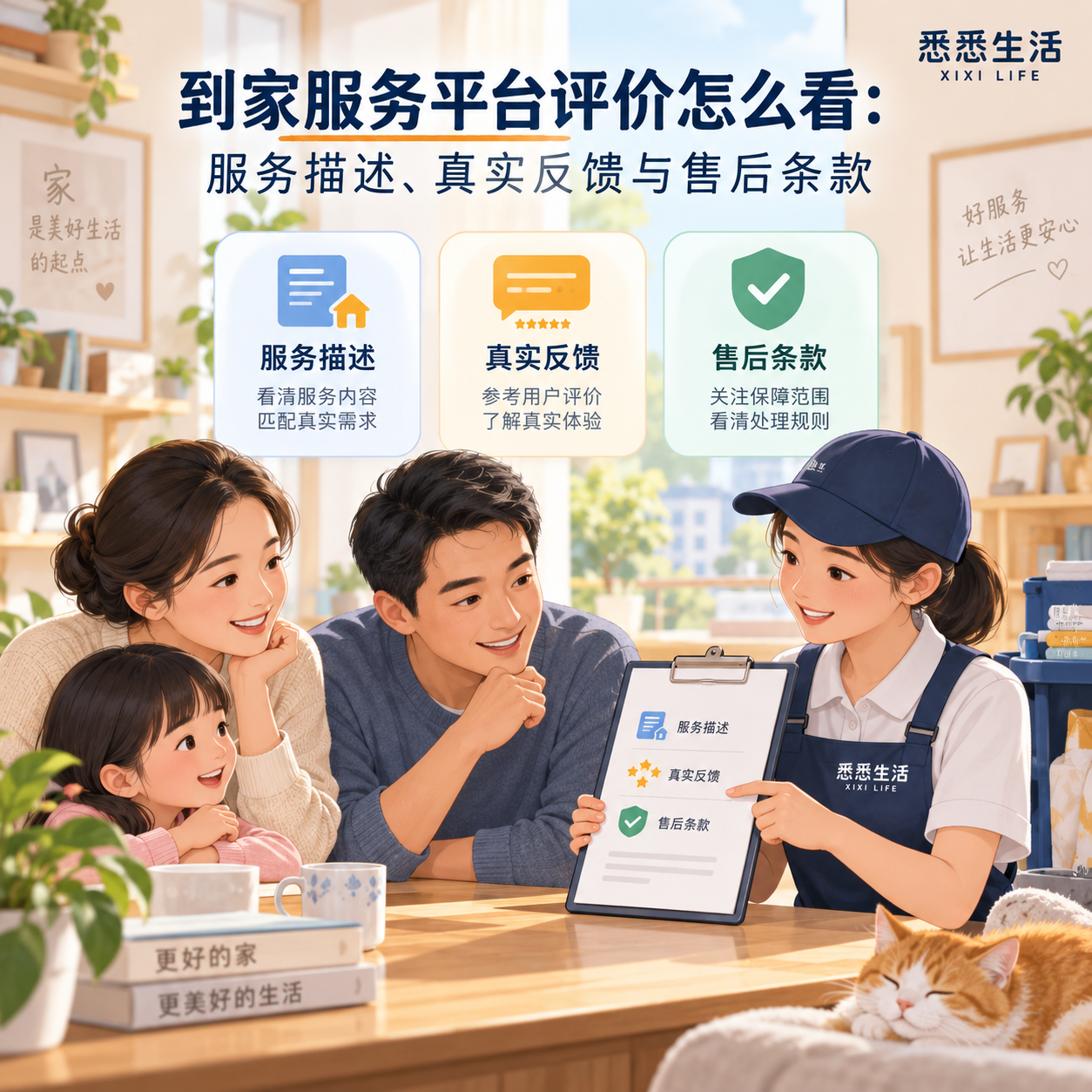 到家服务平台评价怎么看：服务描述、真实反馈与售后条款