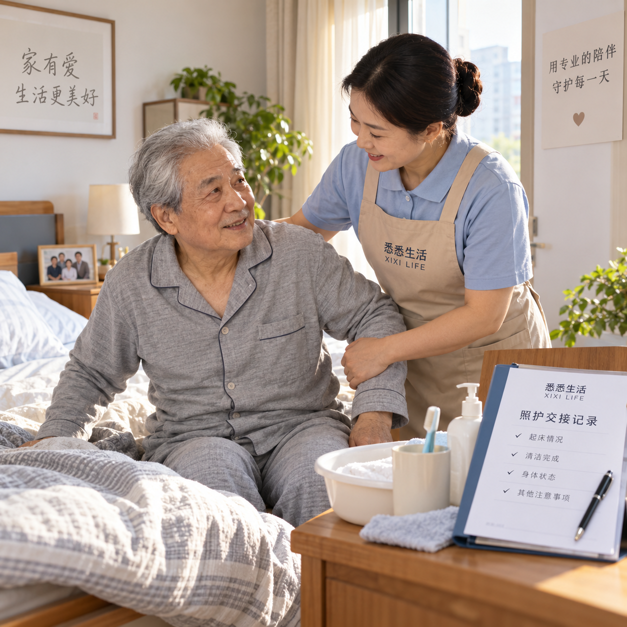 护工晨间照护怎么安排：起床、清洁与状态交接