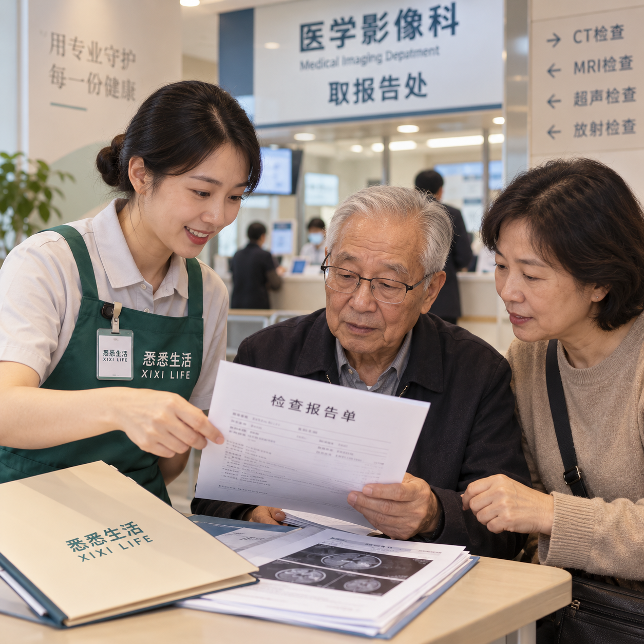 老人陪诊取报告怎么交接：资料核对与信息转述