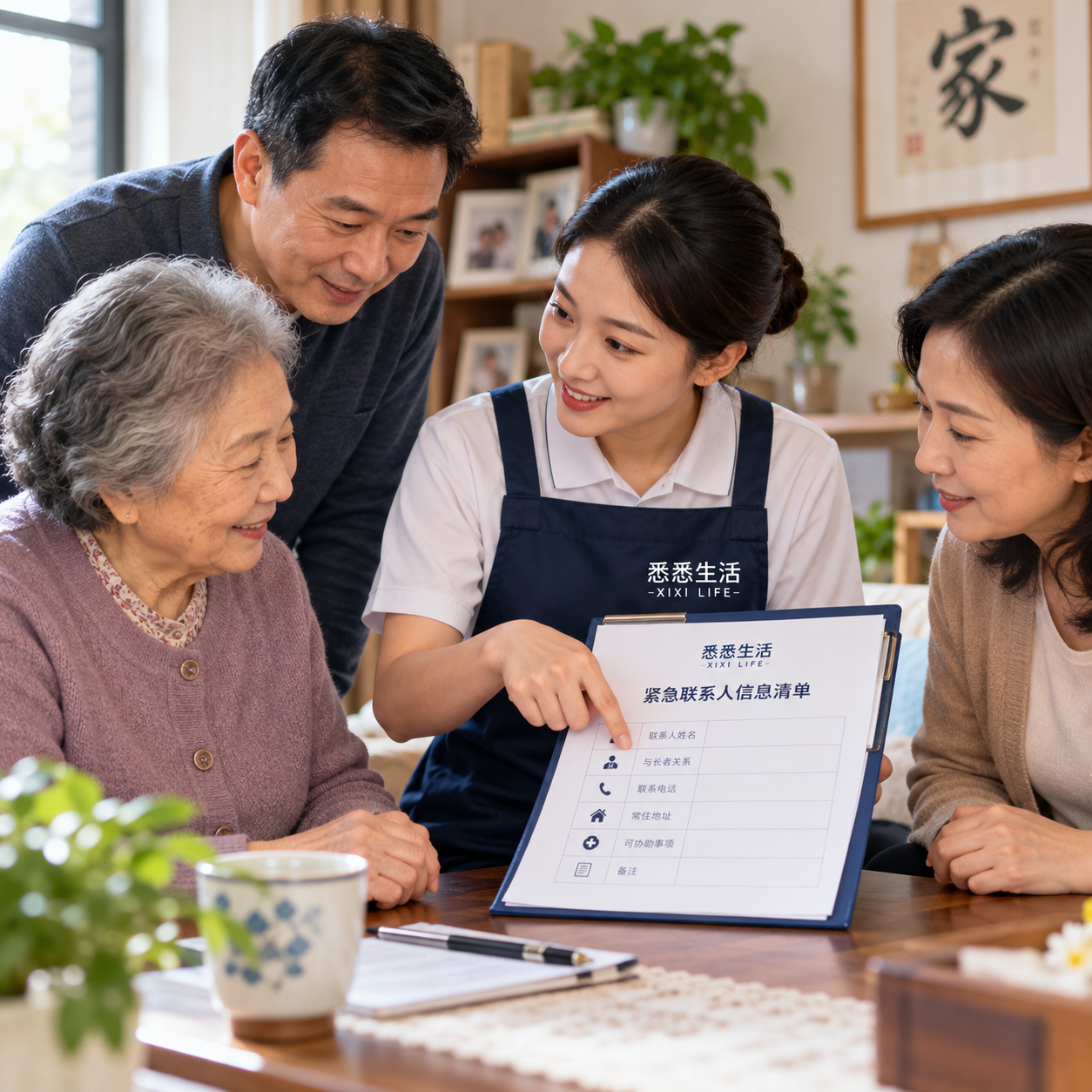 居家养老服务紧急联系人怎么设置：信息清单与响应流程