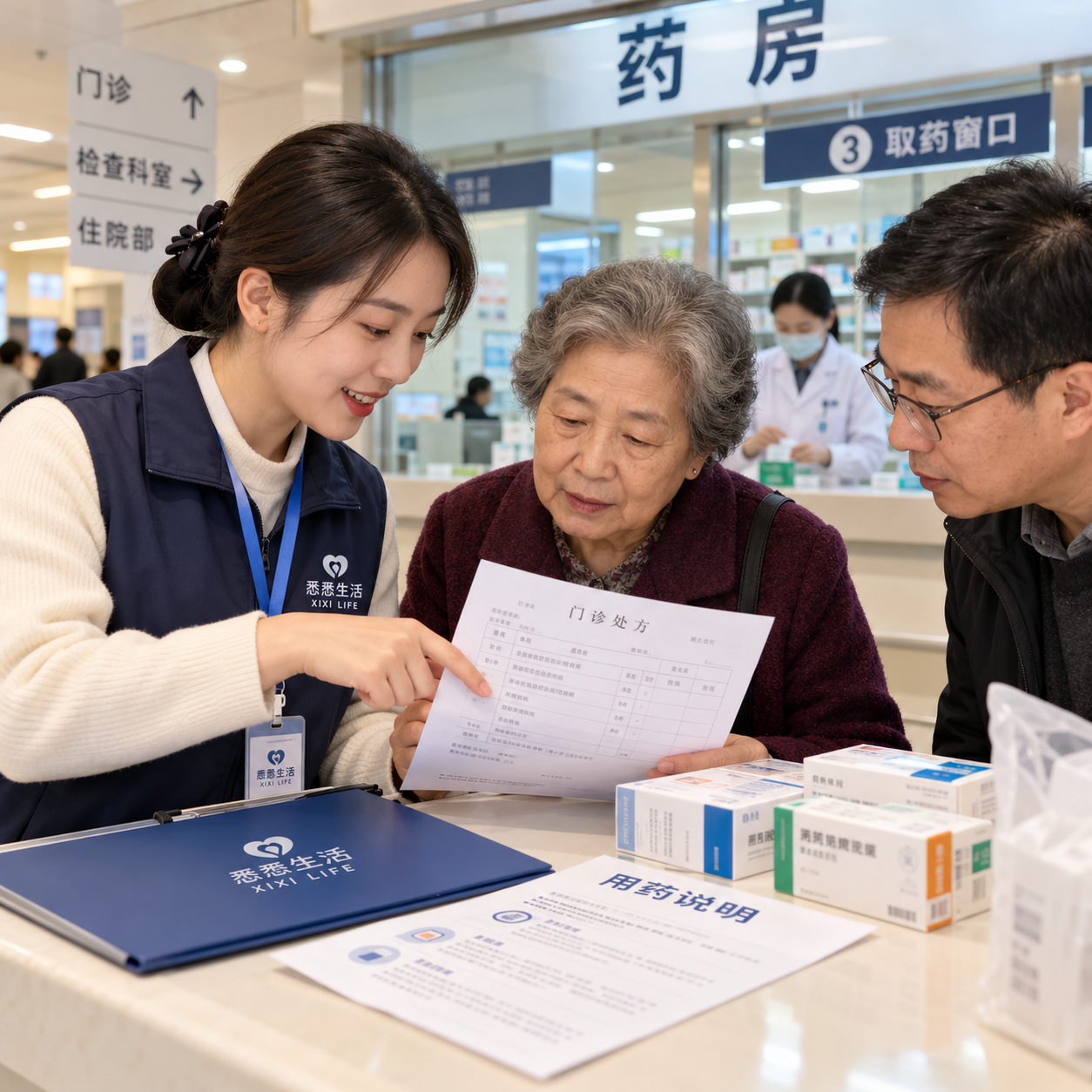医院陪诊取药怎么核对：处方信息、用药说明与交接