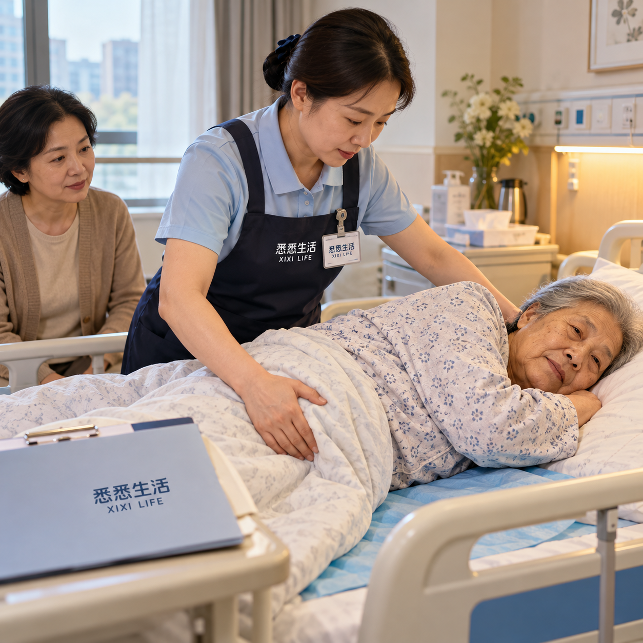 护工辅助翻身怎么做：受力点、频次与皮肤观察