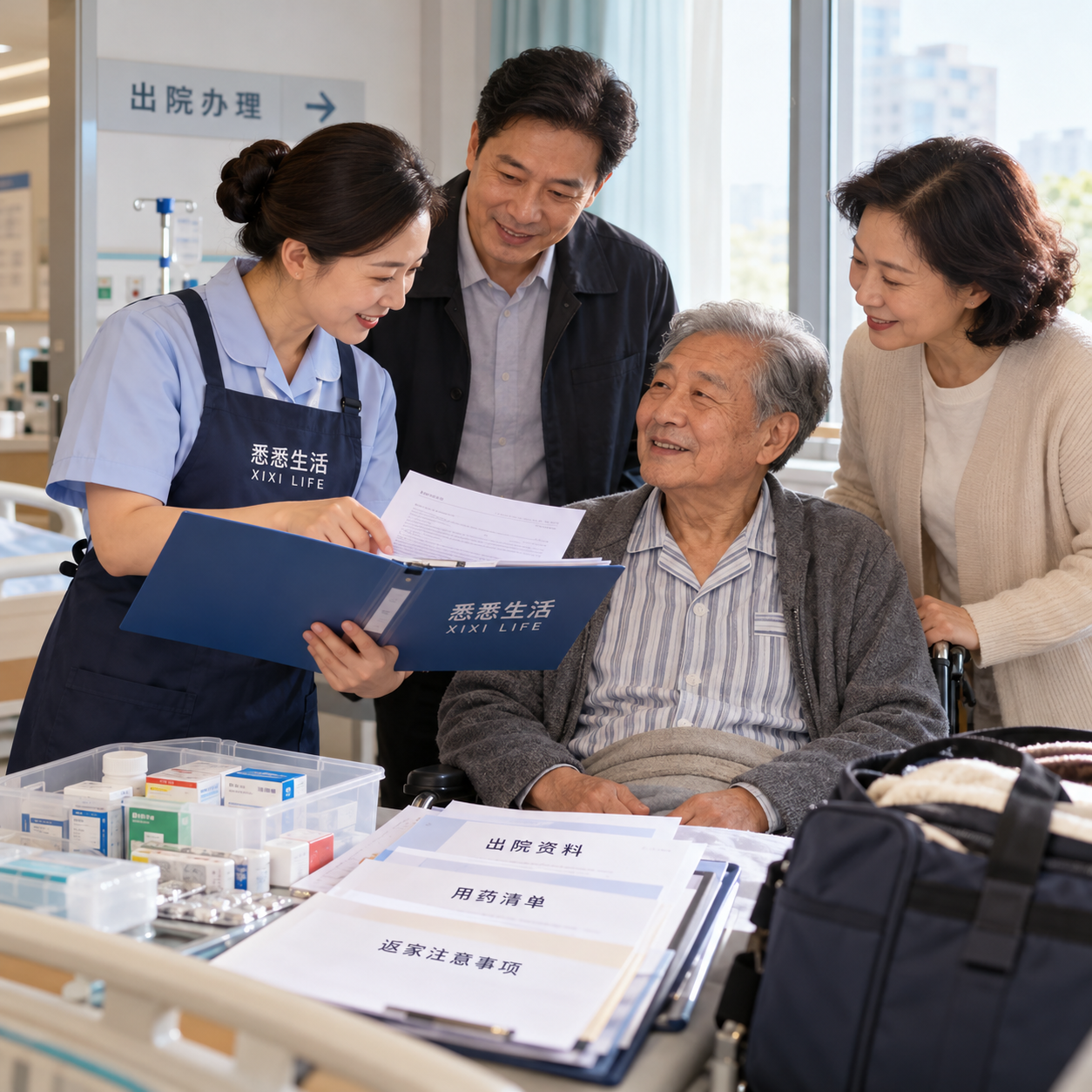 住院陪护出院准备怎么做：资料、用药与返家环境