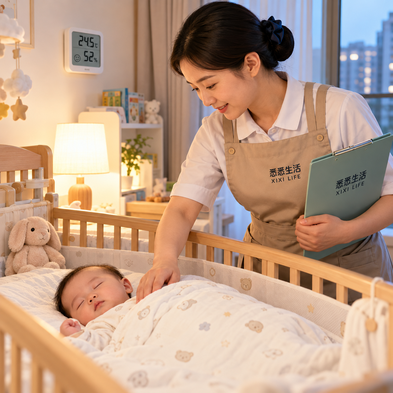 育婴师婴儿睡眠环境怎么布置：温度、床品与风险排查