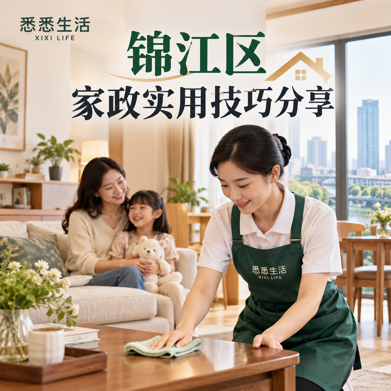 锦江区家政实用技巧分享