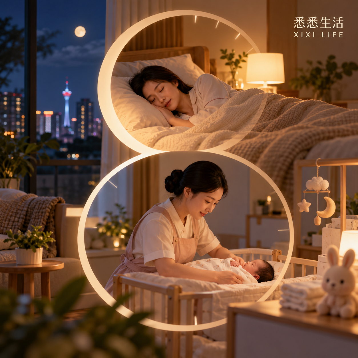 成都月嫂夜间工作怎么分配：产妇休息与新生儿照护