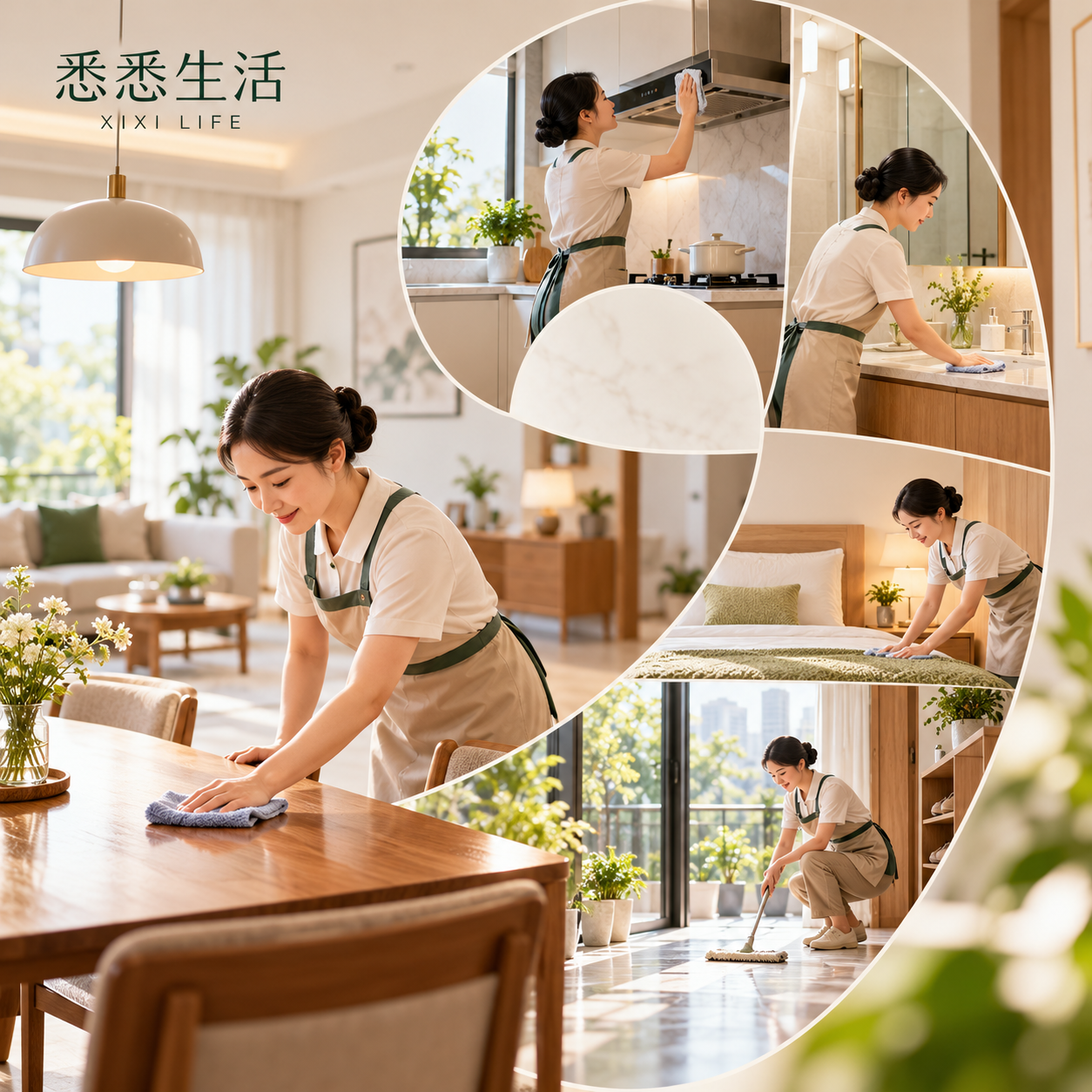 成都白班保姆每日清洁怎么排：区域、频次与验收标准