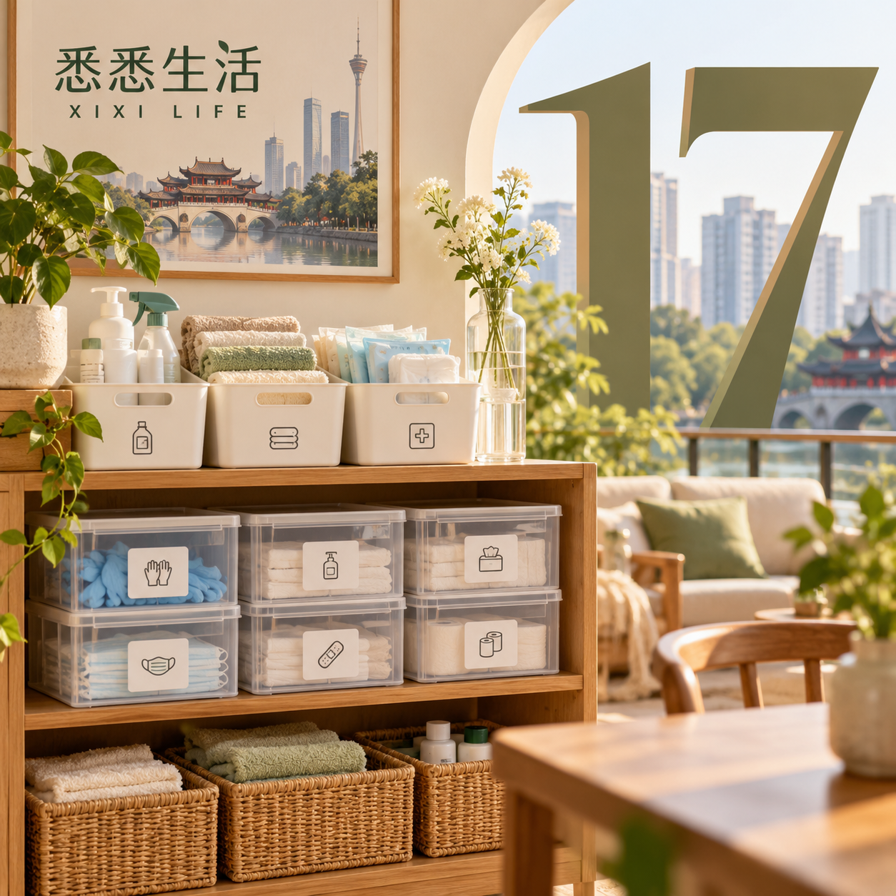 成都家庭护理用品怎么收纳：分类、标识与补货周期